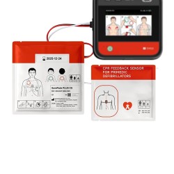 Electrodos RCP para desfibrilador HeartSave myPAD
