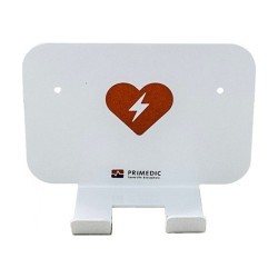 Soporte mural metálico ECO para desfibriladores serie HeartSave