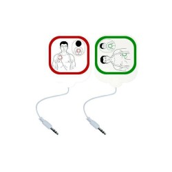 Electrodos reusables para Trainer HeartSave myPAD