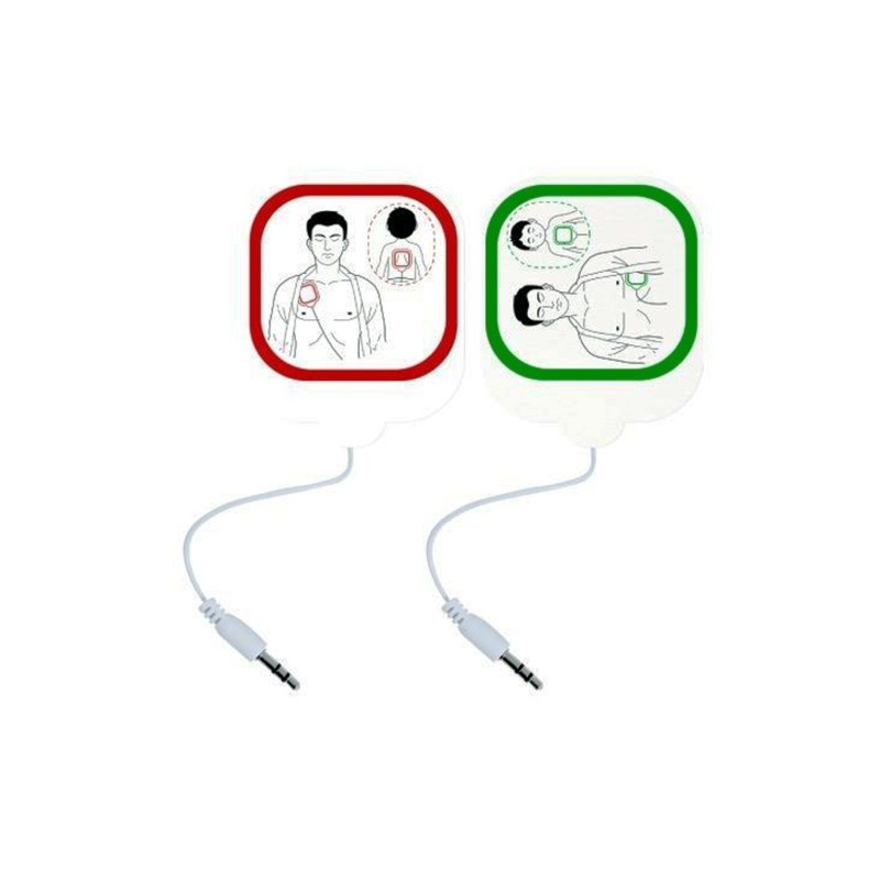 Electrodos reusables para Trainer HeartSave myPAD