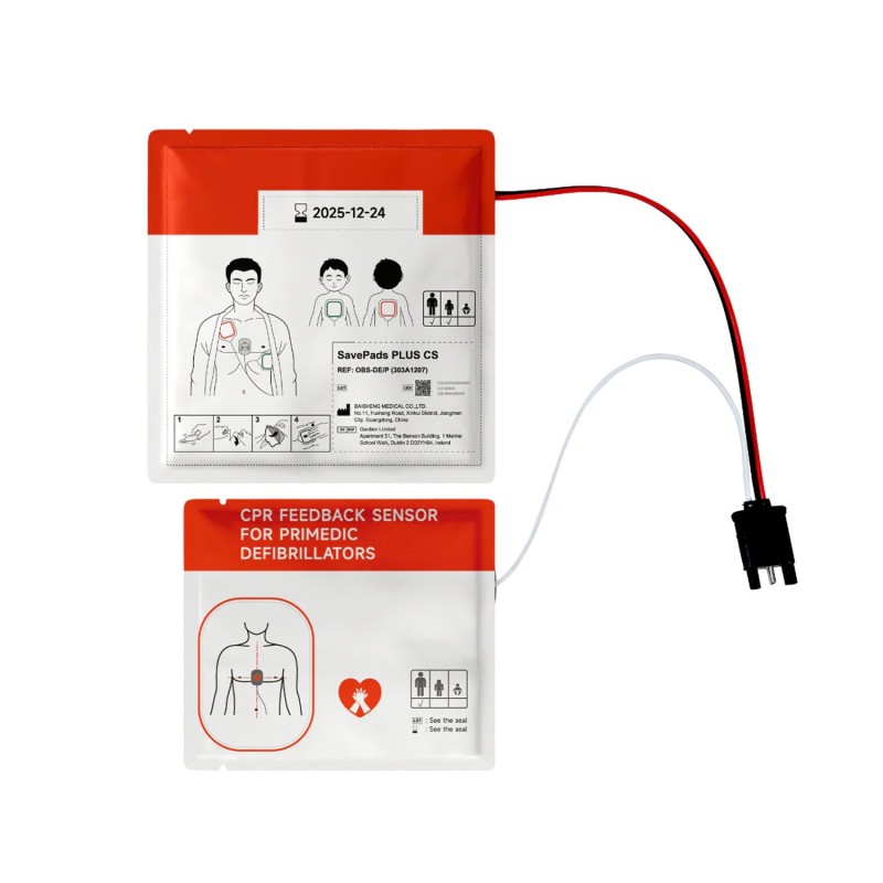 Electrodos RCP para desfibrilador HeartSave myPAD
