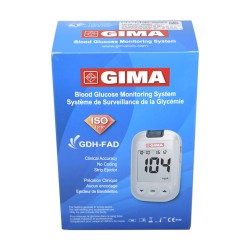 Kit Glucómetro mg/dL de gima sin Bluetooth