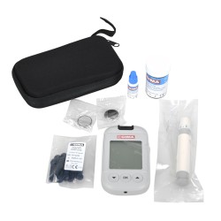 Kit gima de Glucómetro mg/dL (Bluetooth opcional)
