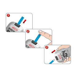 Tiras de glucosa para monitor Gima