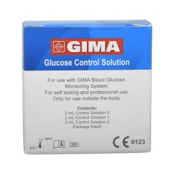 Solución de control para el monitor de Glucosa