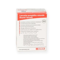 Lancetas para dispositivo de punción (100 unidades) 28 o 30 G