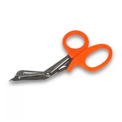 Tijera Trauma Corta Ropa y vendajes CUT naranja