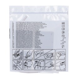 Electrodos gelificados desechables para electroestimuladores con cable