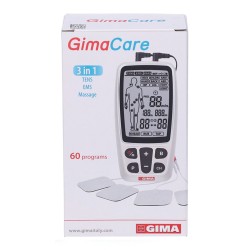Electroestimulador 3 en 1 de 2 canales GIMA