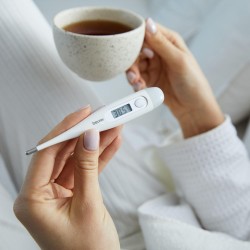 Termómetro corporal digital por contacto Beurer FT-09 gris
