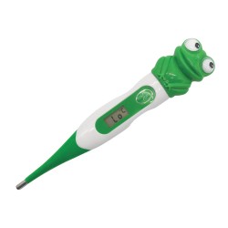 Termómetro corporal infantil con forma de rana