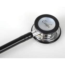 Fonendoscopio Evolve negro espejo membrana