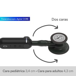 Fonendoscopio digital Littmann Core Negro inteligente