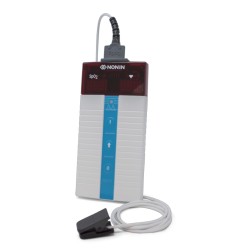 Pulsioxímetro de mano Nonin 8500 Hand Held, sin alarmas (Incluye sensor pinza adulto y pilas )