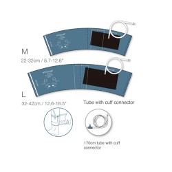 Manguito de tobillo para Watch BP Office ABI y Central | Quantum Spain